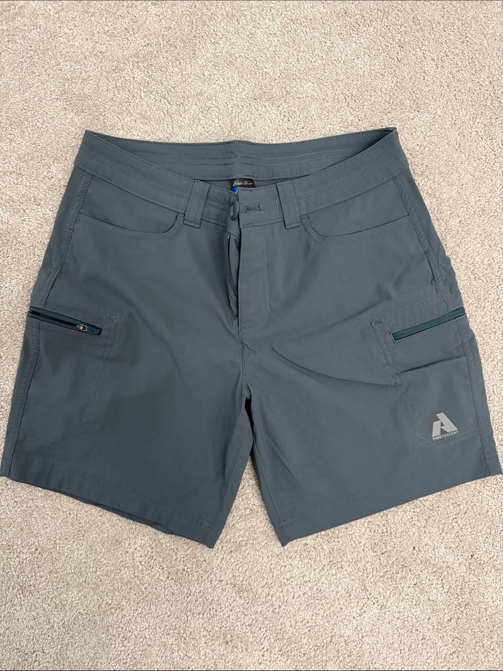 Women’s Eddie Bauer Guide Pro Slate Gray Performance Shorts